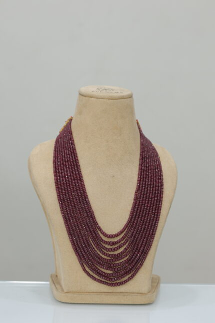Ruby Red Multi-Layer Necklace